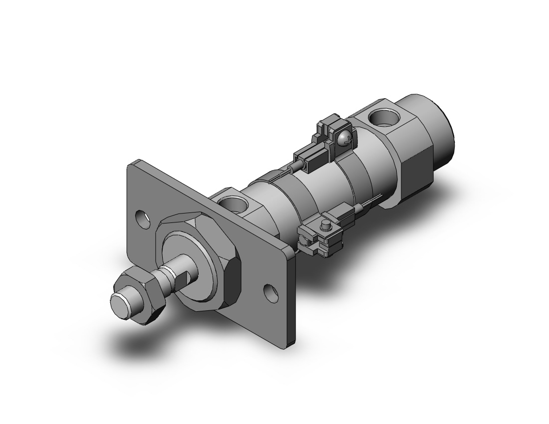 SMC CDM2F25-25Z-M9B cylinder, CM2/CM3 ROUND BODY CYLINDER