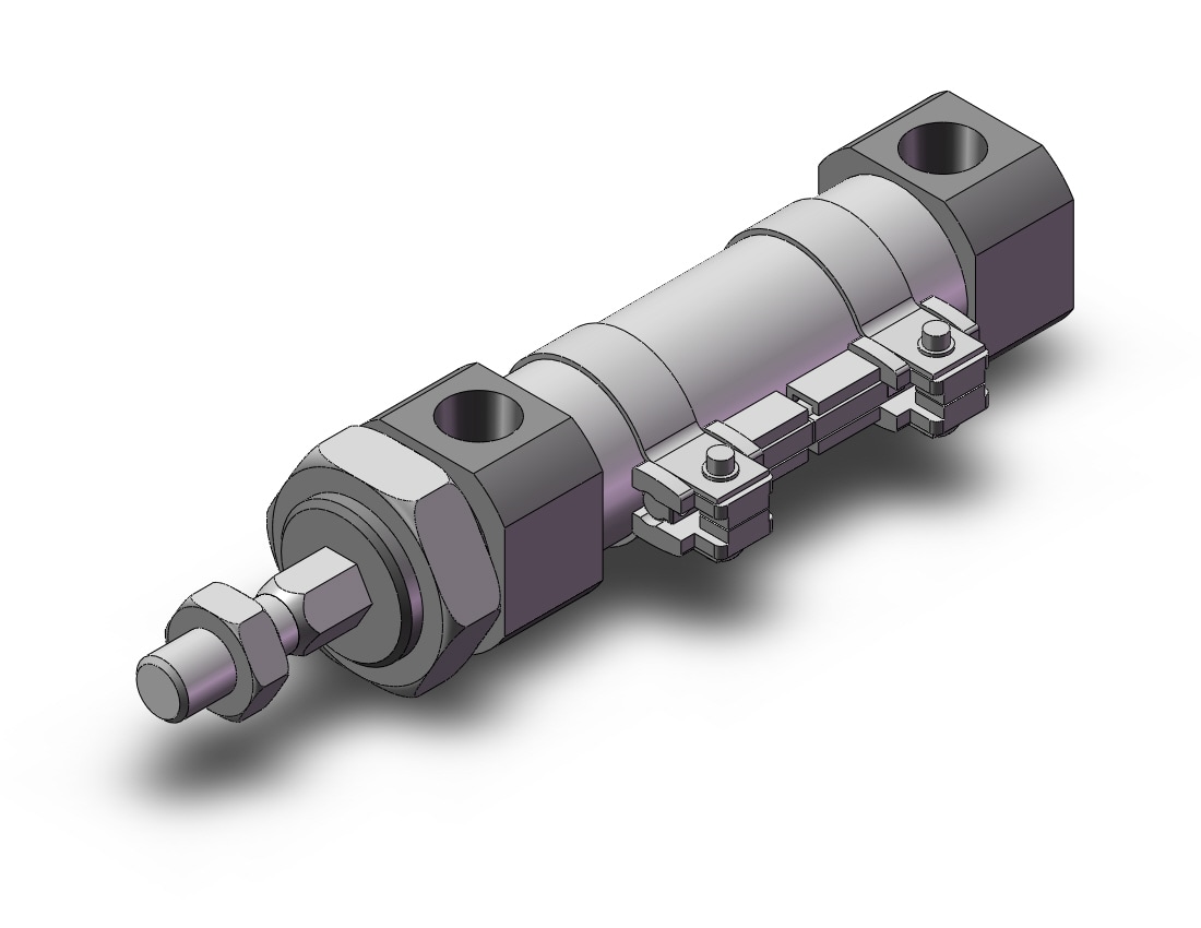 SMC CDM2KBZ20-25Z-M9BW cylinder, CM2/CM3 ROUND BODY CYLINDER