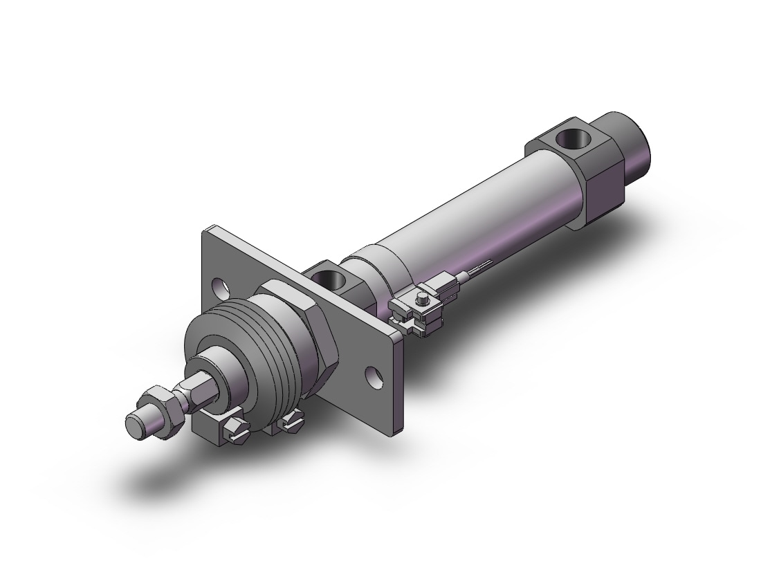 SMC CDM2KF20-50JZ-M9BLS cylinder, CM2/CM3 ROUND BODY CYLINDER