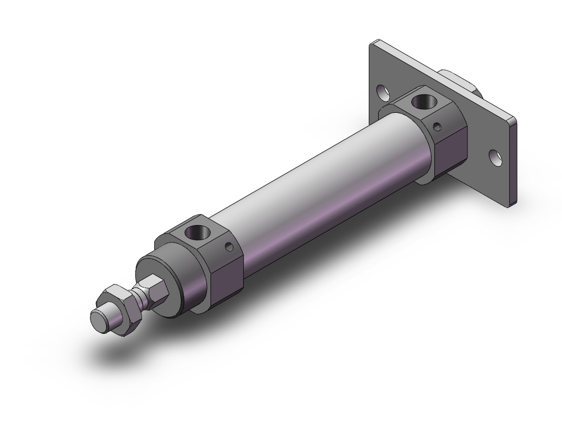 SMC CDM2KG25-75AZ cylinder, CM2/CM3 ROUND BODY CYLINDER***