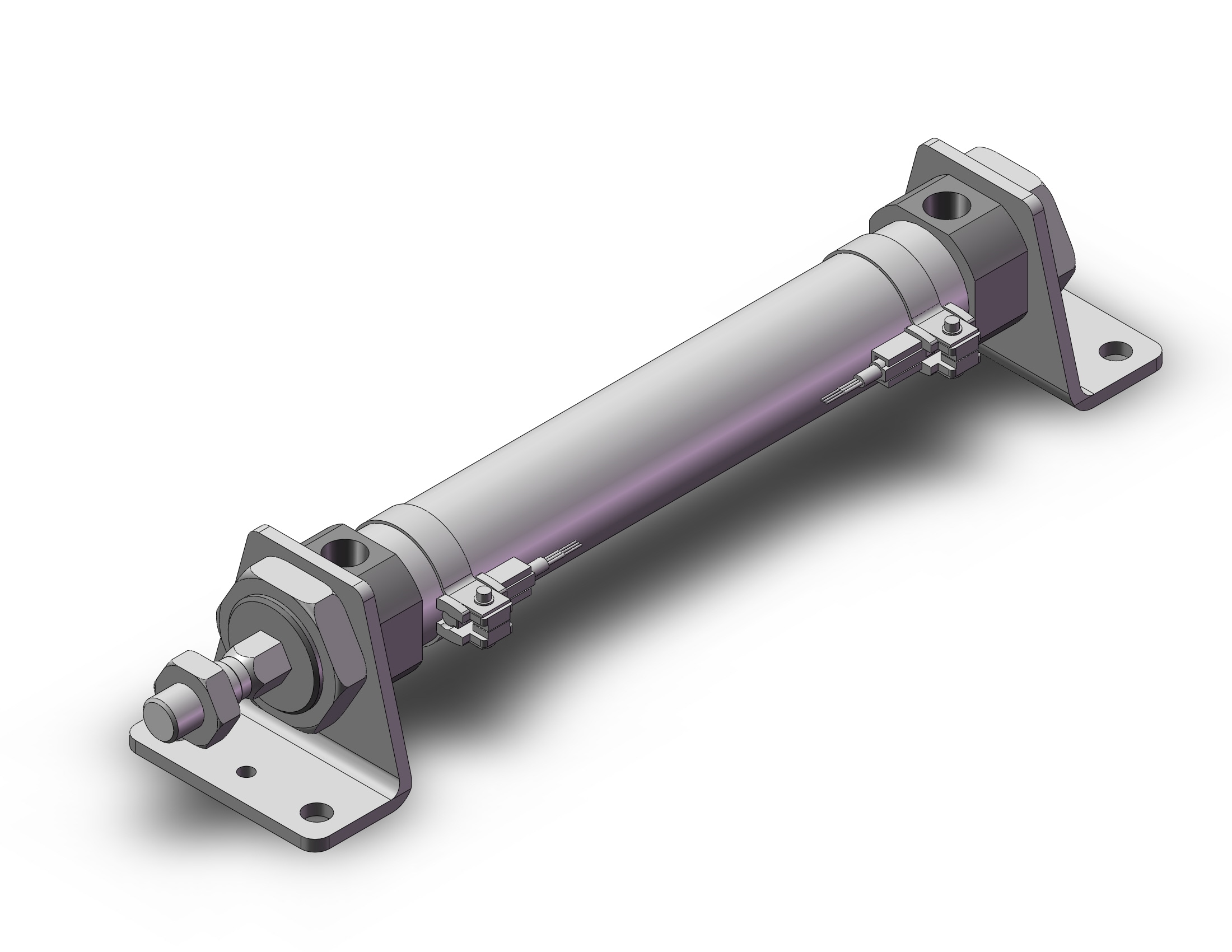 SMC CDM2KL25-125Z-M9PZ cylinder, CM2/CM3 ROUND BODY CYLINDER