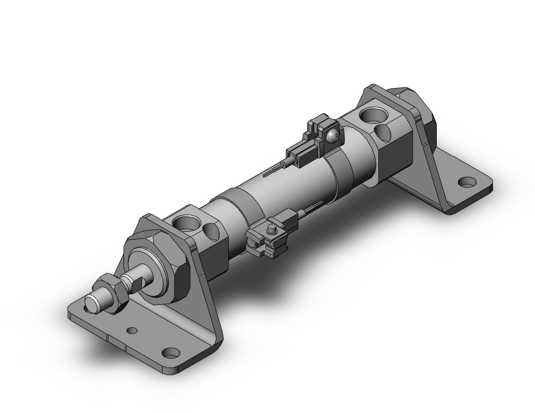 SMC CDM2L20-50AZ-M9B cylinder, air, ROUND BODY CYLINDER