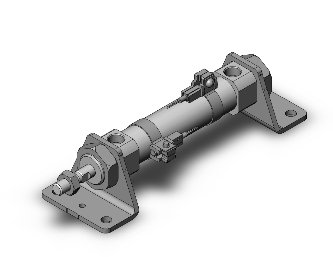 SMC CDM2L20-50Z-M9BL cylinder, air, ROUND BODY CYLINDER