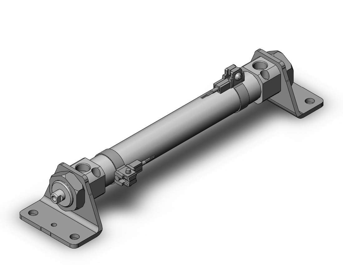 SMC CDM2L20TN-125AFZ-A90L cylinder, CM2/CM3 ROUND BODY CYLINDER