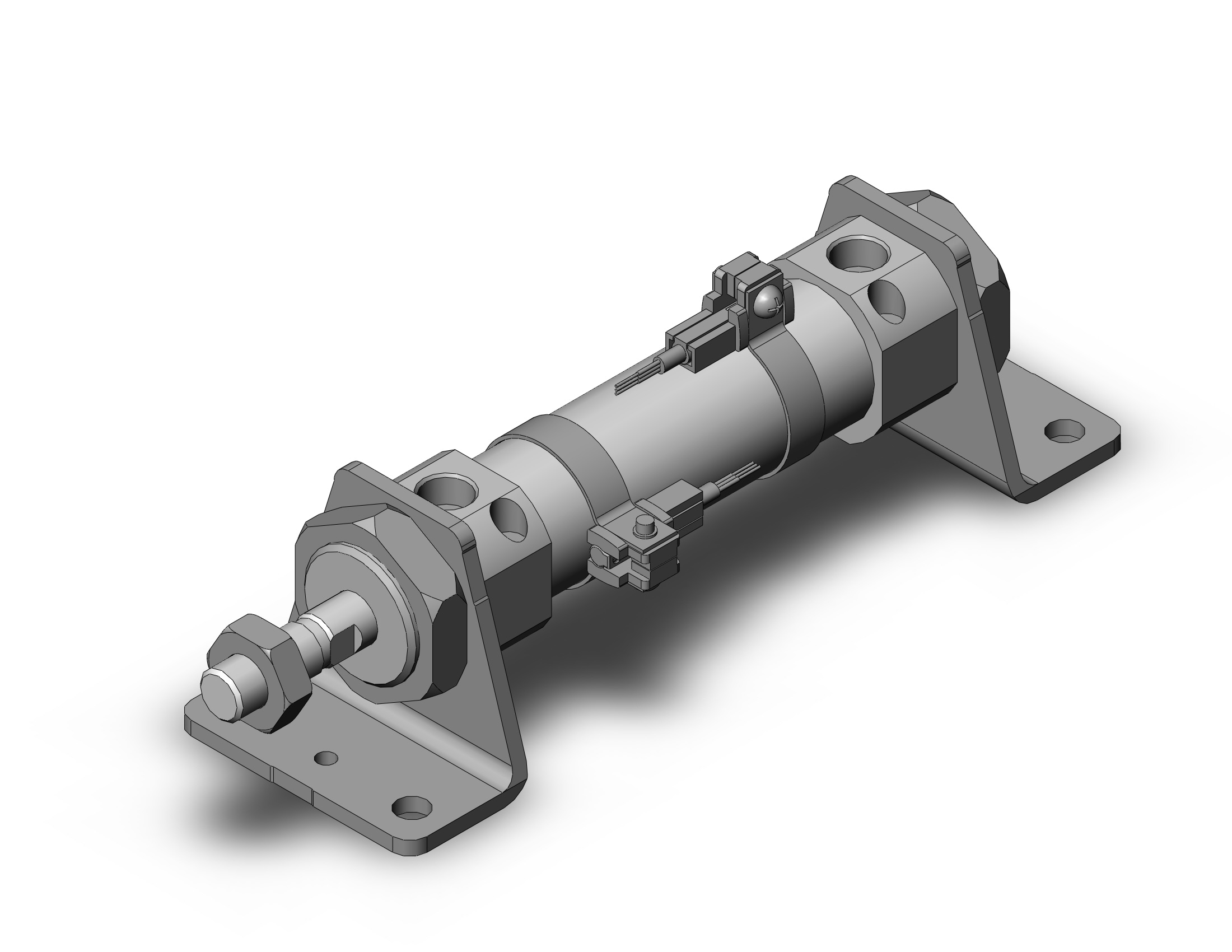 SMC CDM2L25-50AZ-M9N cylinder, air, ROUND BODY CYLINDER