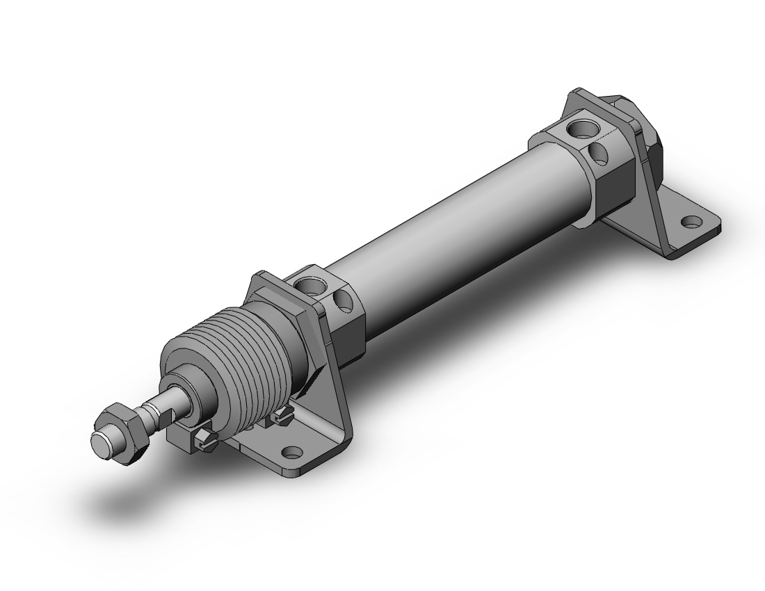 SMC CDM2L25-75AJZ cylinder, CM2/CM3 ROUND BODY CYLINDER