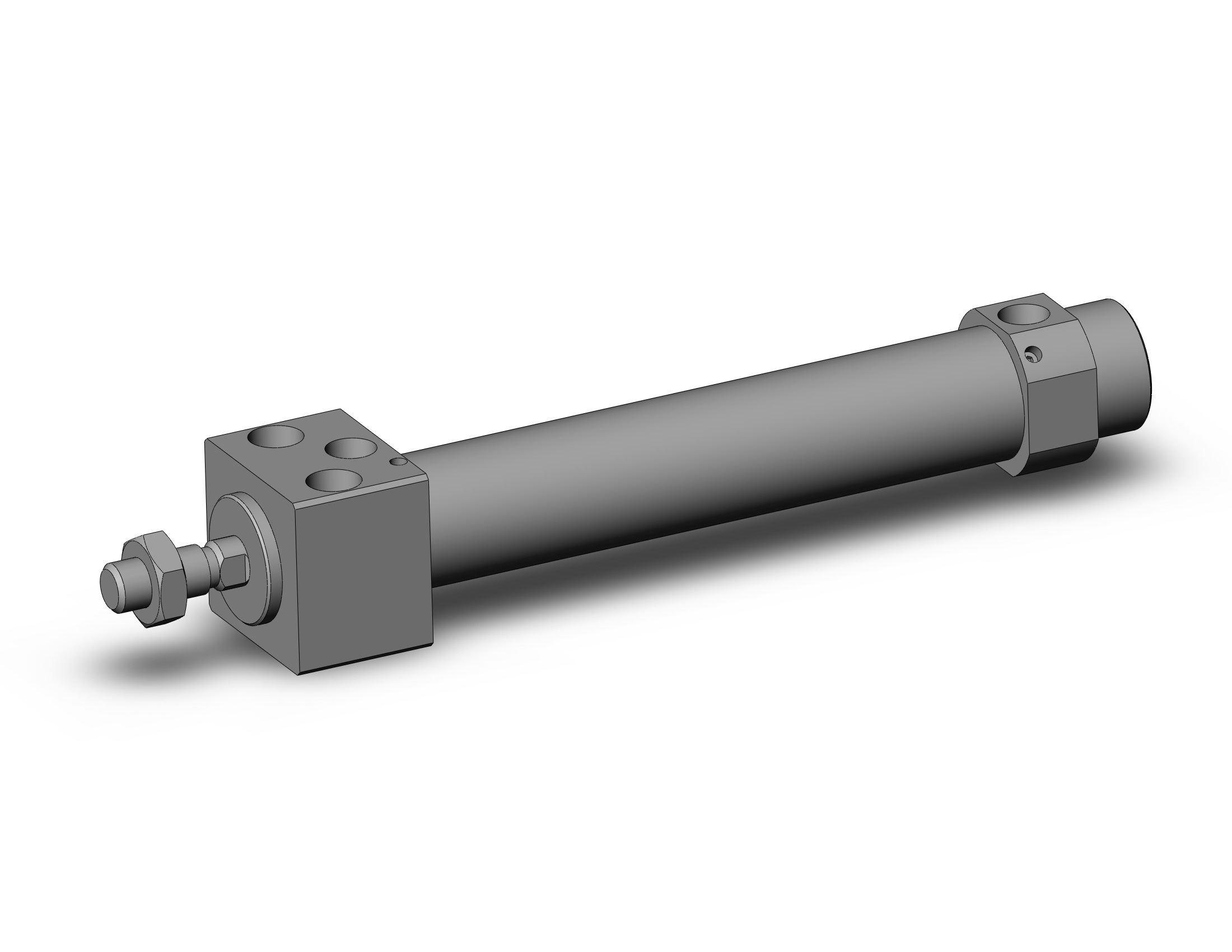 SMC CDM2RA25-100AZ base cylinder, CM2/CM3 ROUND BODY CYLINDER***