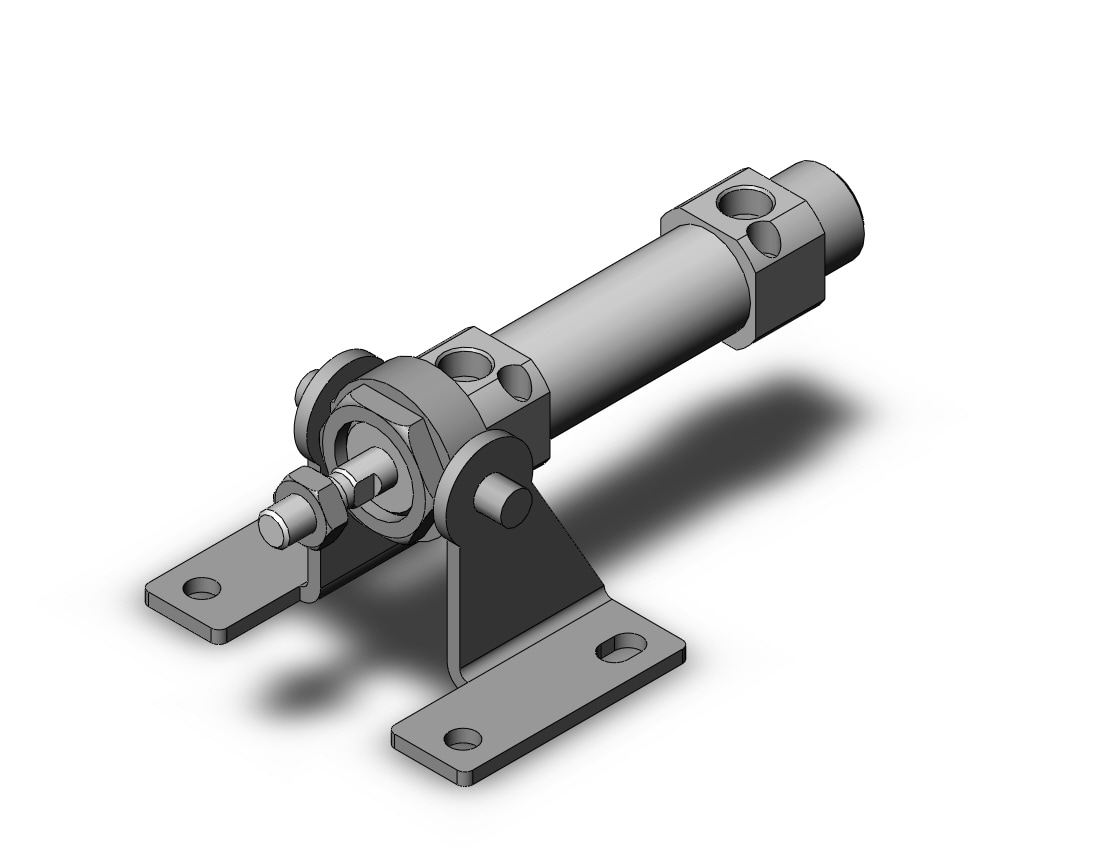 SMC CDM2U20-25AZ-N cylinder, air, ROUND BODY CYLINDER