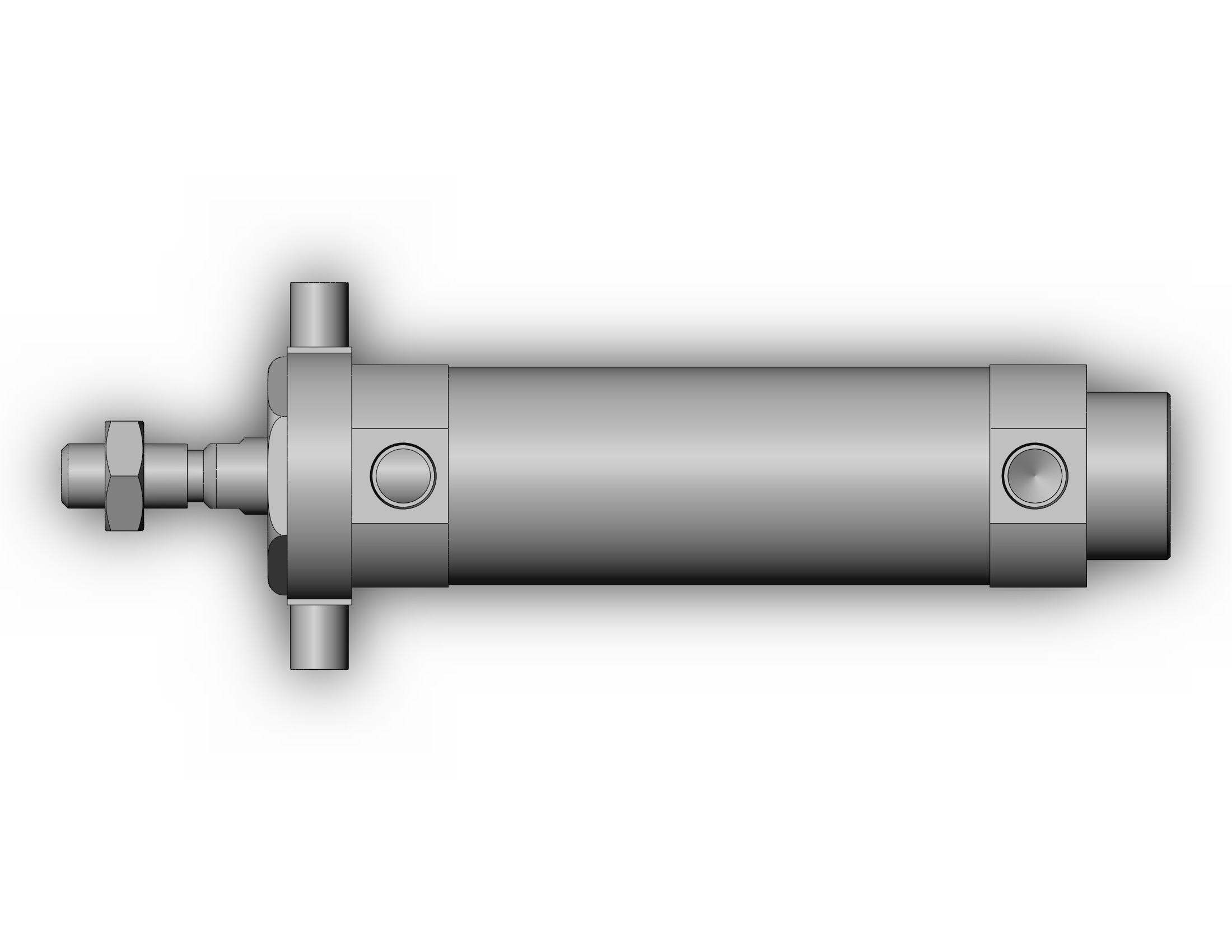 SMC CDM2U32TN-50Z-XC6 cylinder, CM2/CM3 ROUND BODY CYLINDER***