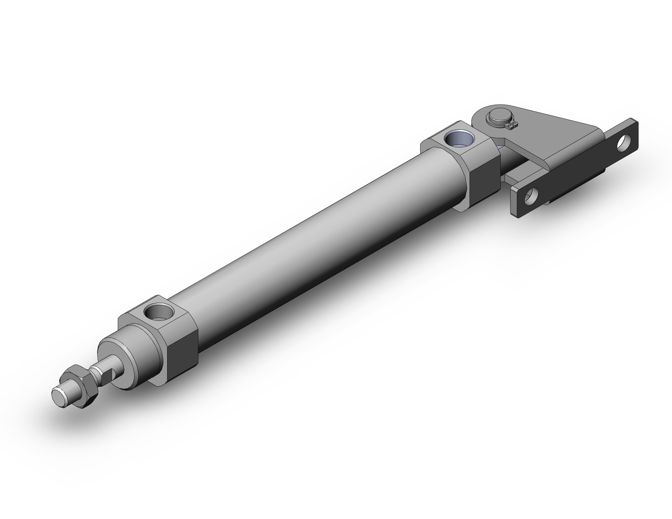 SMC CDM2V20-100Z-N cylinder, air, ROUND BODY CYLINDER