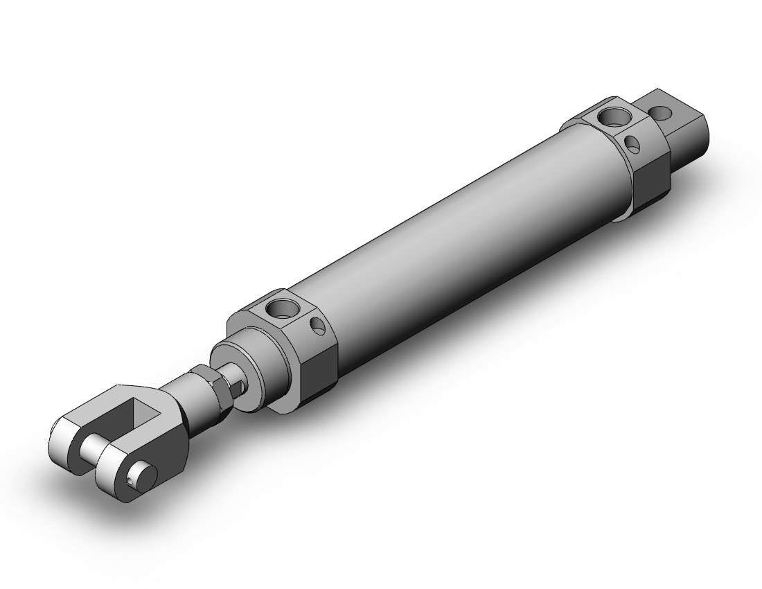 SMC CDM2V40TN-125AZ-W cylinder, CM2/CM3 ROUND BODY CYLINDER