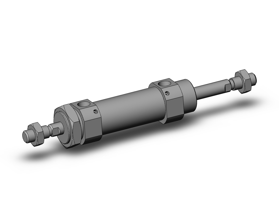 SMC CDM2WB25-25AZ cylinder, CM2/CM3 ROUND BODY CYLINDER***