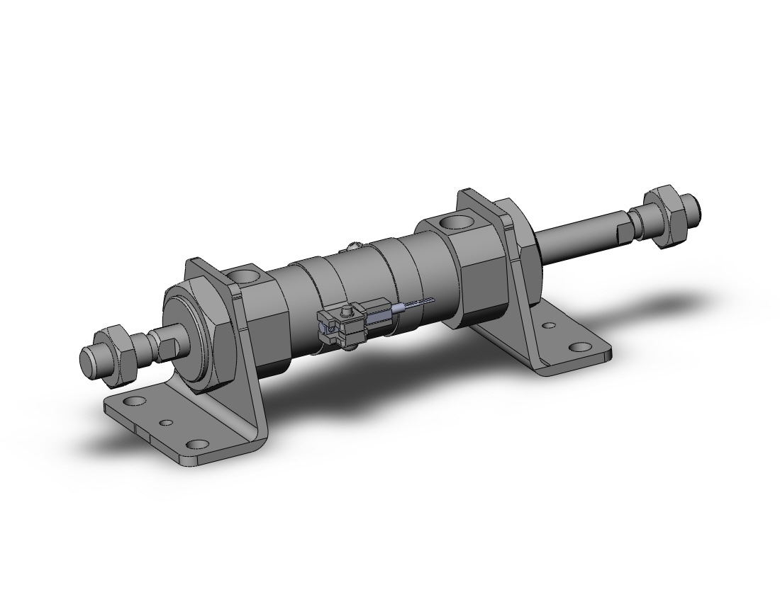 SMC CDM2WL25-25Z-M9PL cylinder, CM2/CM3 ROUND BODY CYLINDER