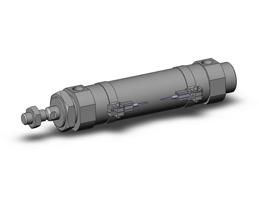 SMC CDM2YB32-75Z-M9NL cylinder, air, ROUND BODY CYLINDER