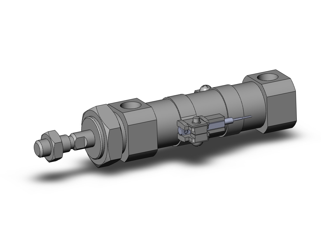 SMC CDM2YBZ20-25Z-M9BWL 20mm cm2y dbl-act auto-sw, CM2Y SMOOTH CYLINDER