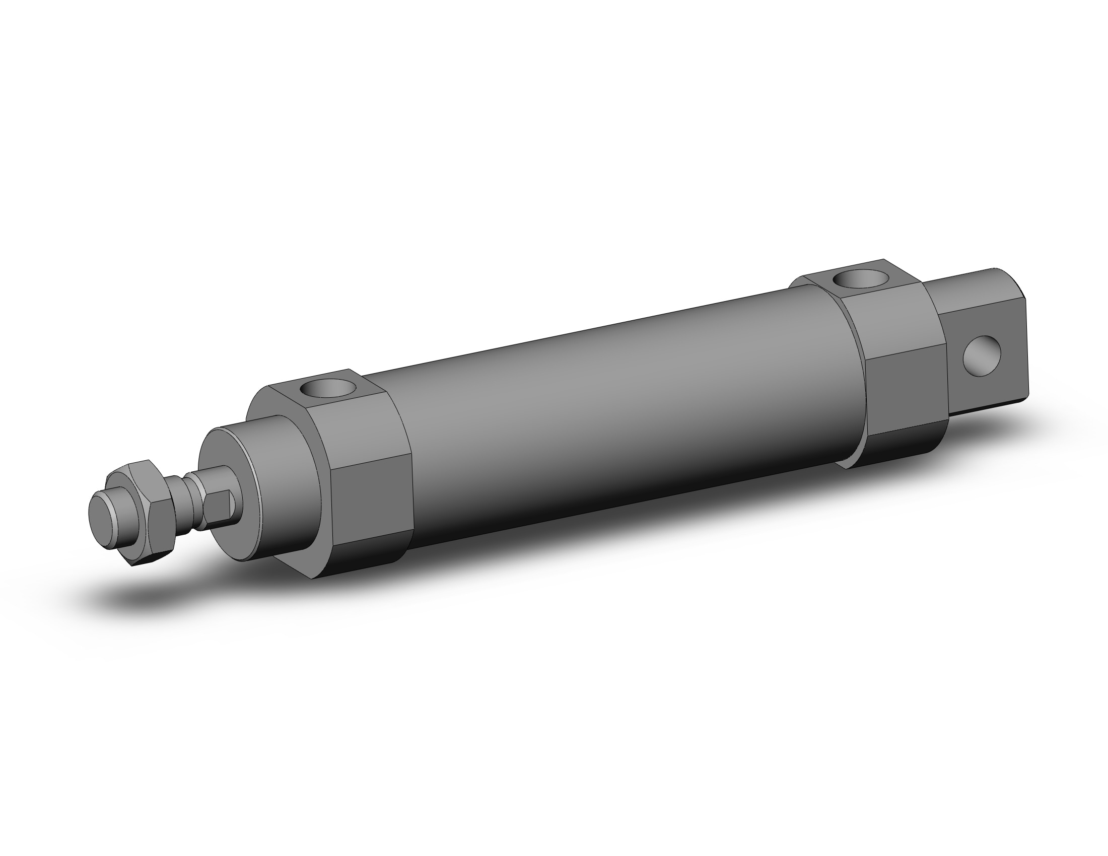 SMC CDM2YE40-75Z base cylinder, CM2/CM3 ROUND BODY CYLINDER