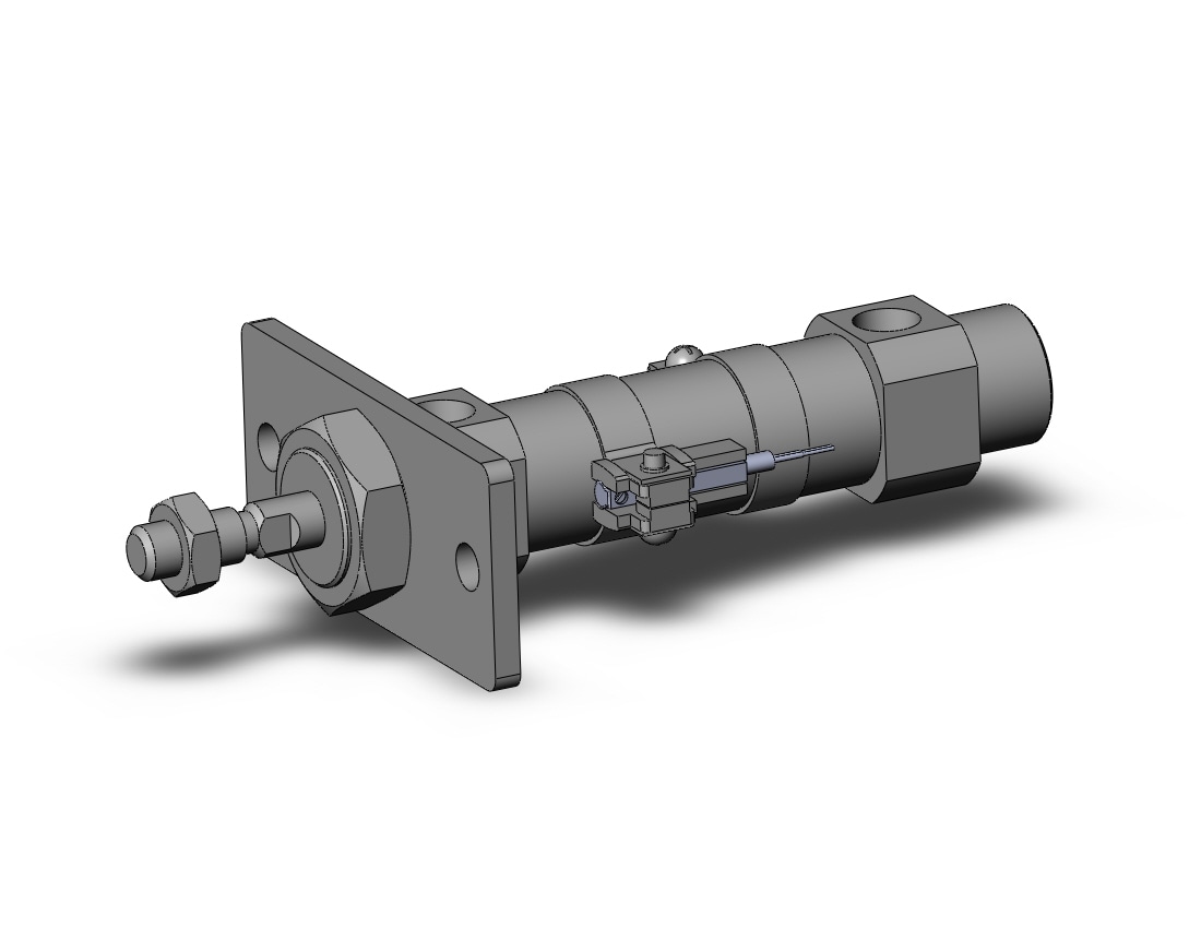 SMC CDM2YF20-25Z-M9BWL cylinder, CM2/CM3 ROUND BODY CYLINDER