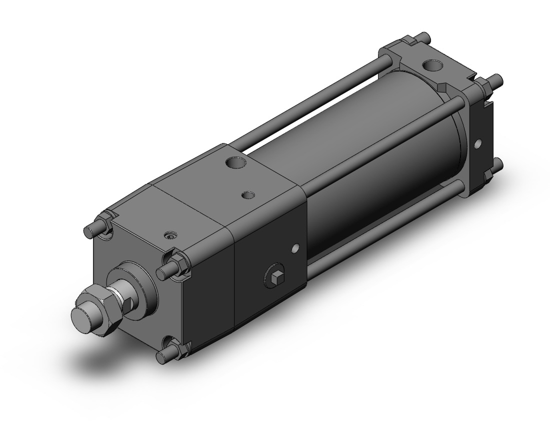 SMC CDNA2B100TF-150-D cyl, tie rod, locking, CNA/CNA2 POWER LOCK CYLINDER