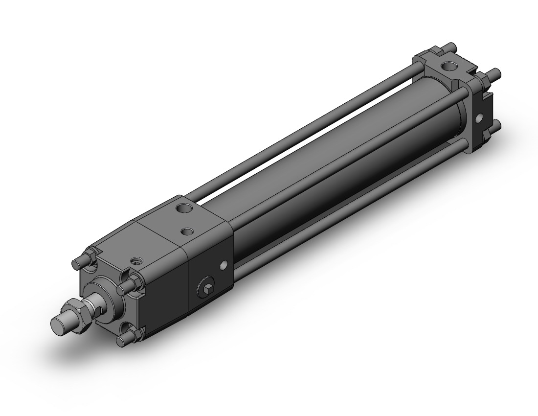 SMC CDNA2B40TF-200-D cyl, tie rod, locking, CNA/CNA2 POWER LOCK CYLINDER