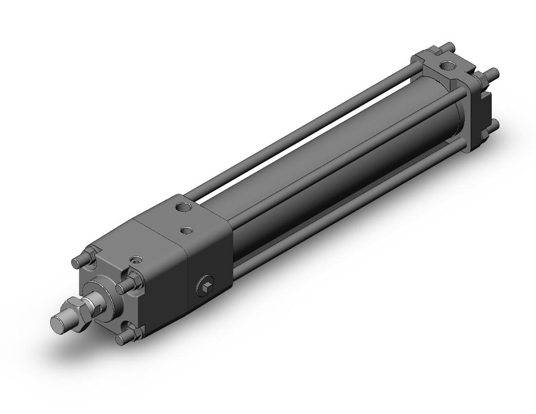 SMC CDNA2B40TN-200N-D cyl, tie rod, locking, CNA/CNA2 POWER LOCK CYLINDER