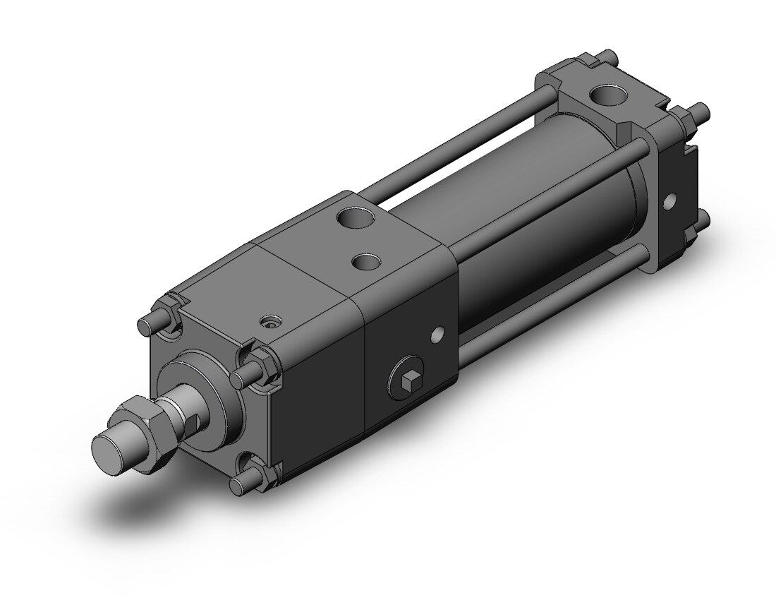 SMC CDNA2B50TF-75-D cyl, tie rod, locking, CNA/CNA2 POWER LOCK CYLINDER