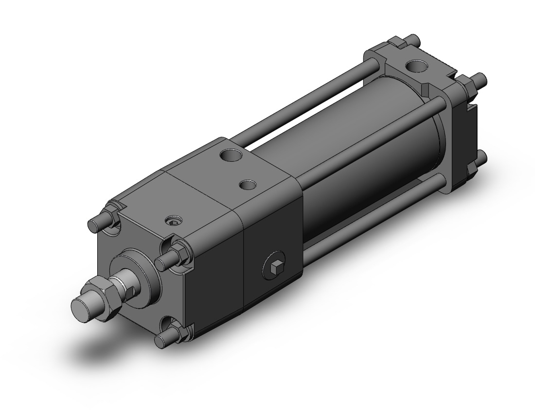 SMC CDNA2B63-100N-D cyl, tie rod, locking, CNA/CNA2 POWER LOCK CYLINDER