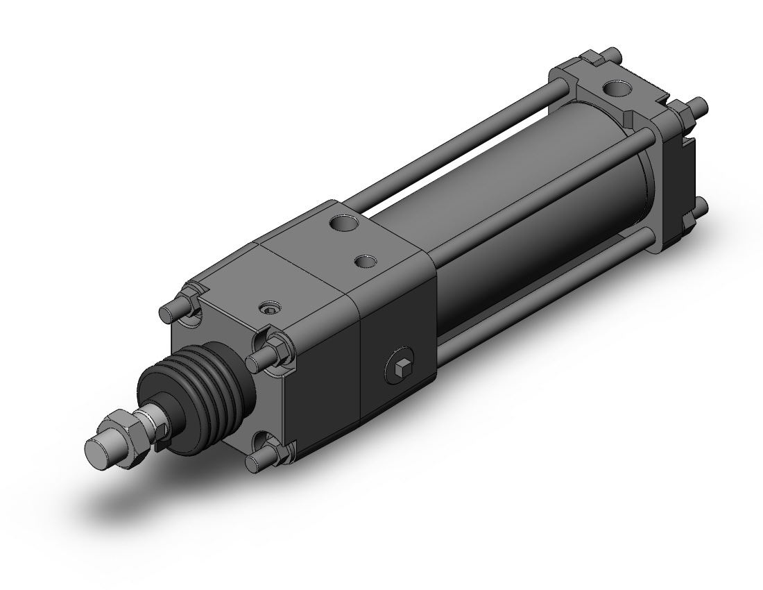 SMC CDNA2B63-125JN-D cyl, tie rod, locking, CNA/CNA2 POWER LOCK CYLINDER