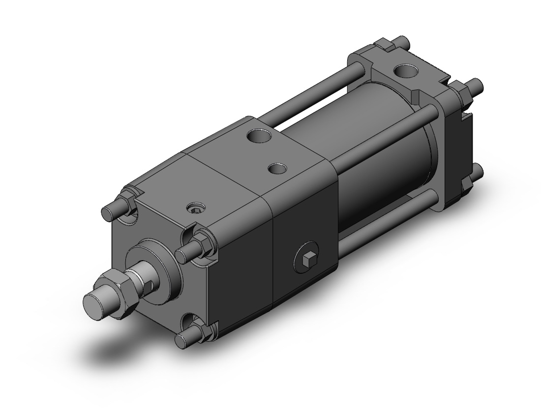 SMC CDNA2B63-50N-D cyl, tie rod, locking, CNA/CNA2 POWER LOCK CYLINDER