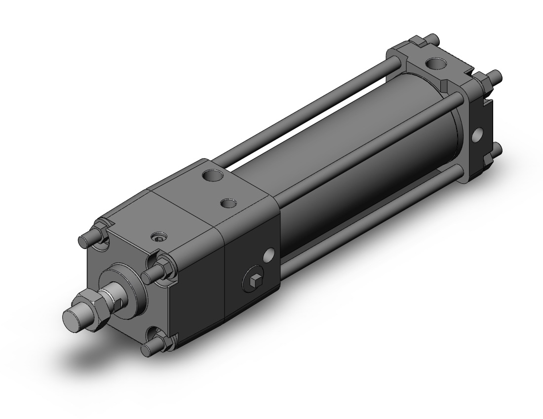 SMC CDNA2B63TF-150-D cyl, tie rod, locking, CNA/CNA2 POWER LOCK CYLINDER