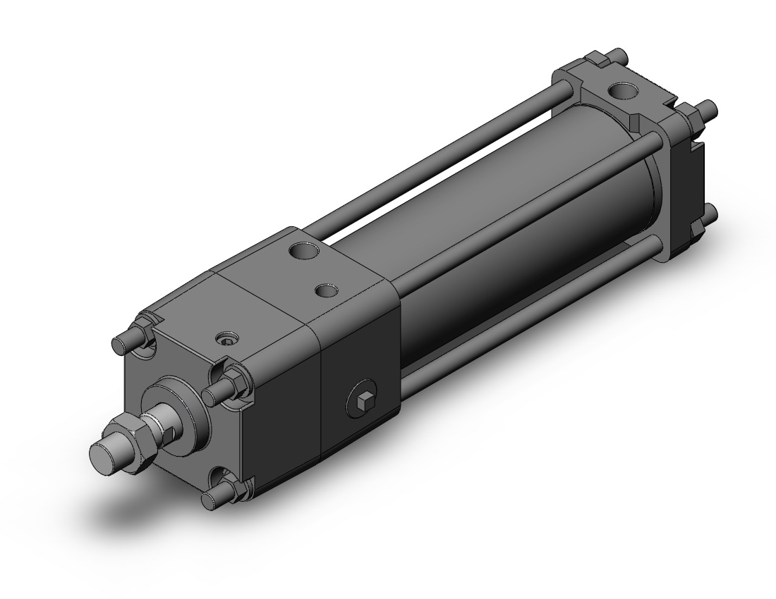 SMC CDNA2B63TN-150N-D cyl, tie rod, locking, CNA/CNA2 POWER LOCK CYLINDER