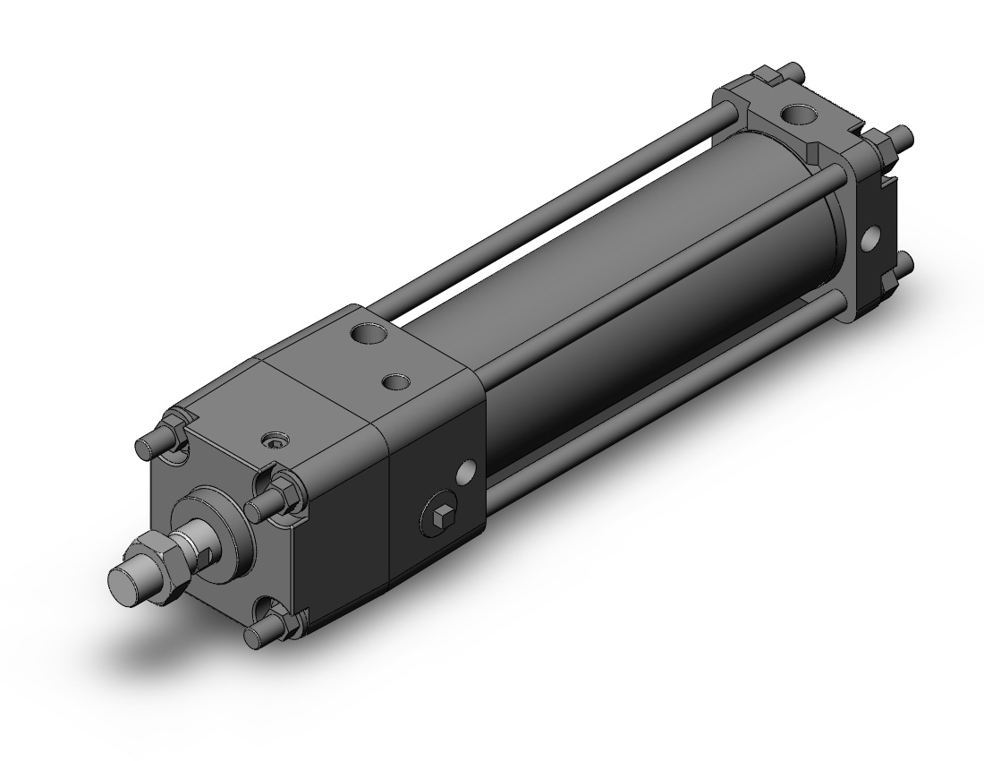 SMC CDNA2B63TN-175-D cyl, tie rod, locking, CNA/CNA2 POWER LOCK CYLINDER