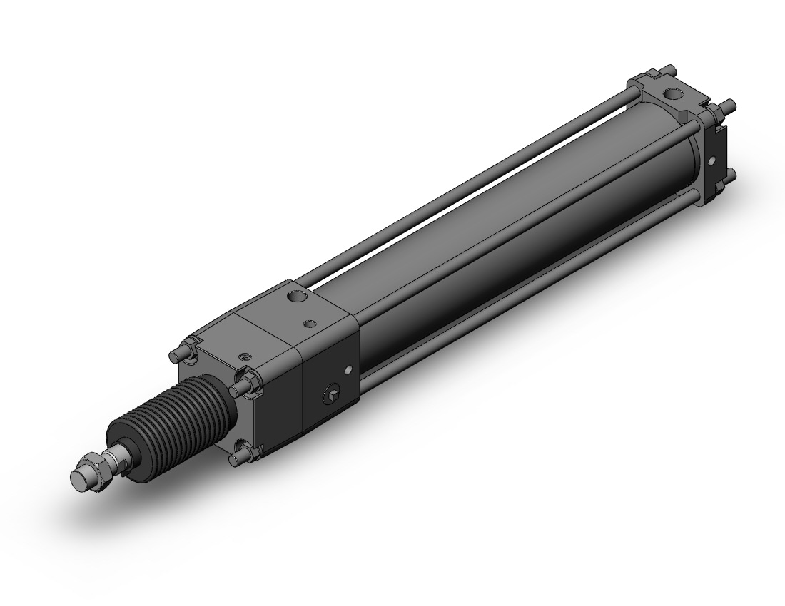 SMC CDNA2B80-400J-D cyl, tie rod, locking, CNA/CNA2 POWER LOCK CYLINDER