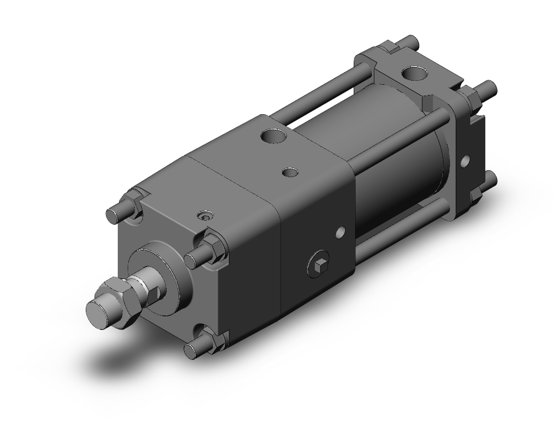 SMC CDNA2B80TF-50-D cyl, tie rod, locking, CNA/CNA2 POWER LOCK CYLINDER