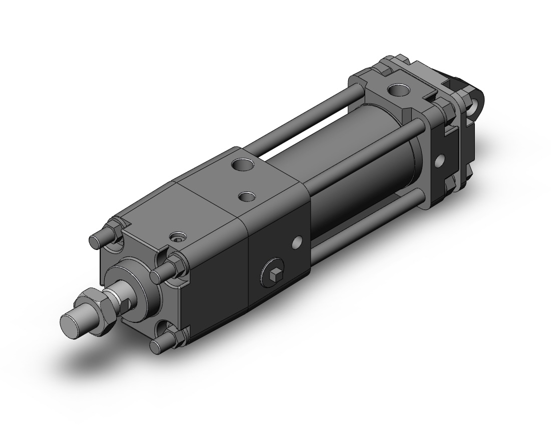 SMC CDNA2C40TN-50-D cyl, tie rod, locking, CNA/CNA2 POWER LOCK CYLINDER