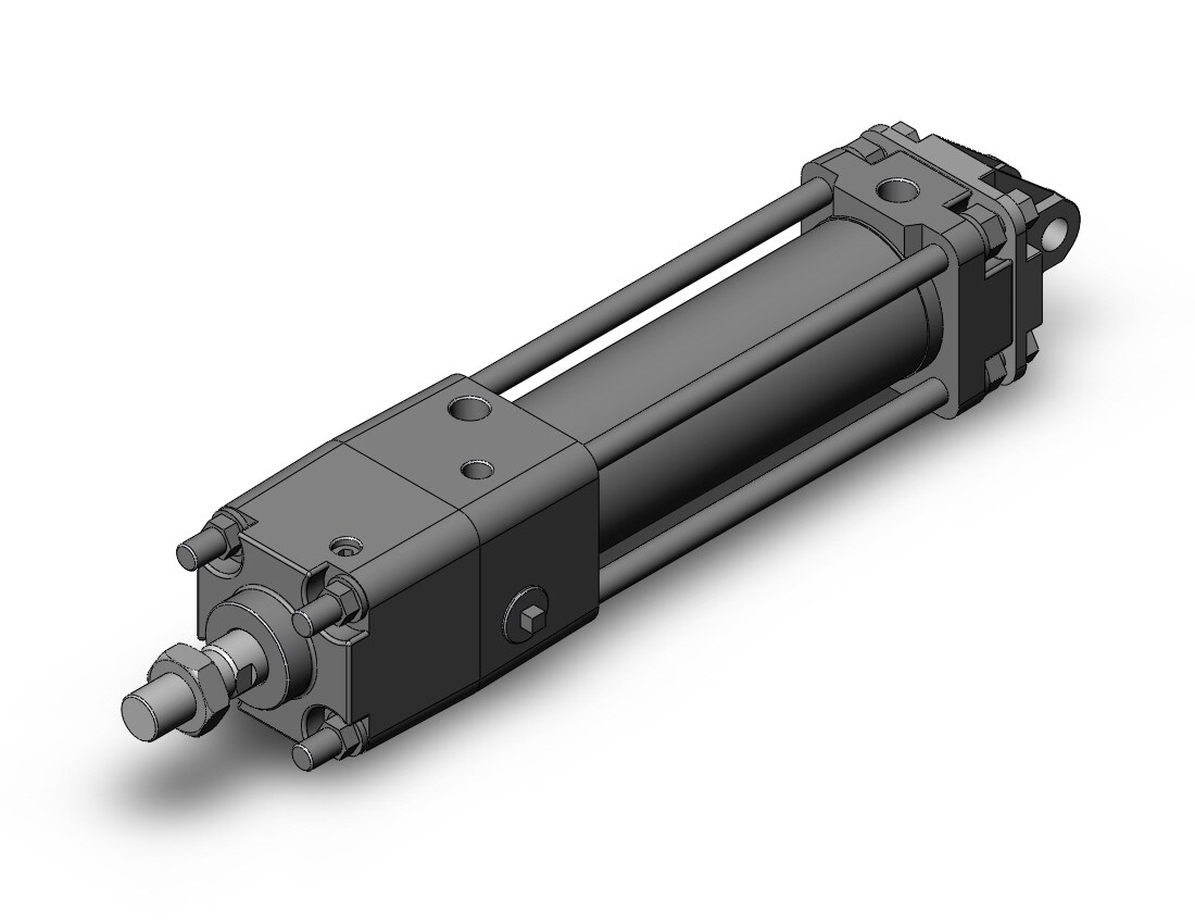 SMC CDNA2D40TN-100N-D cyl, tie rod, locking, CNA/CNA2 POWER LOCK CYLINDER