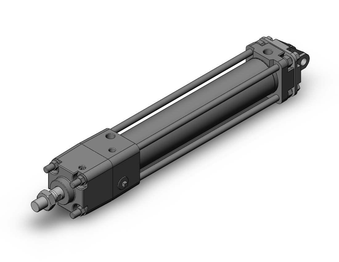 SMC CDNA2D40TN-200N-D cyl, tie rod, locking, CNA/CNA2 POWER LOCK CYLINDER