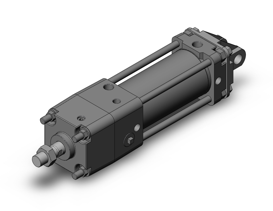 SMC CDNA2D63TN-100-D cyl, tie rod, power lock, a/s, CNA/CNA2 POWER LOCK CYLINDER