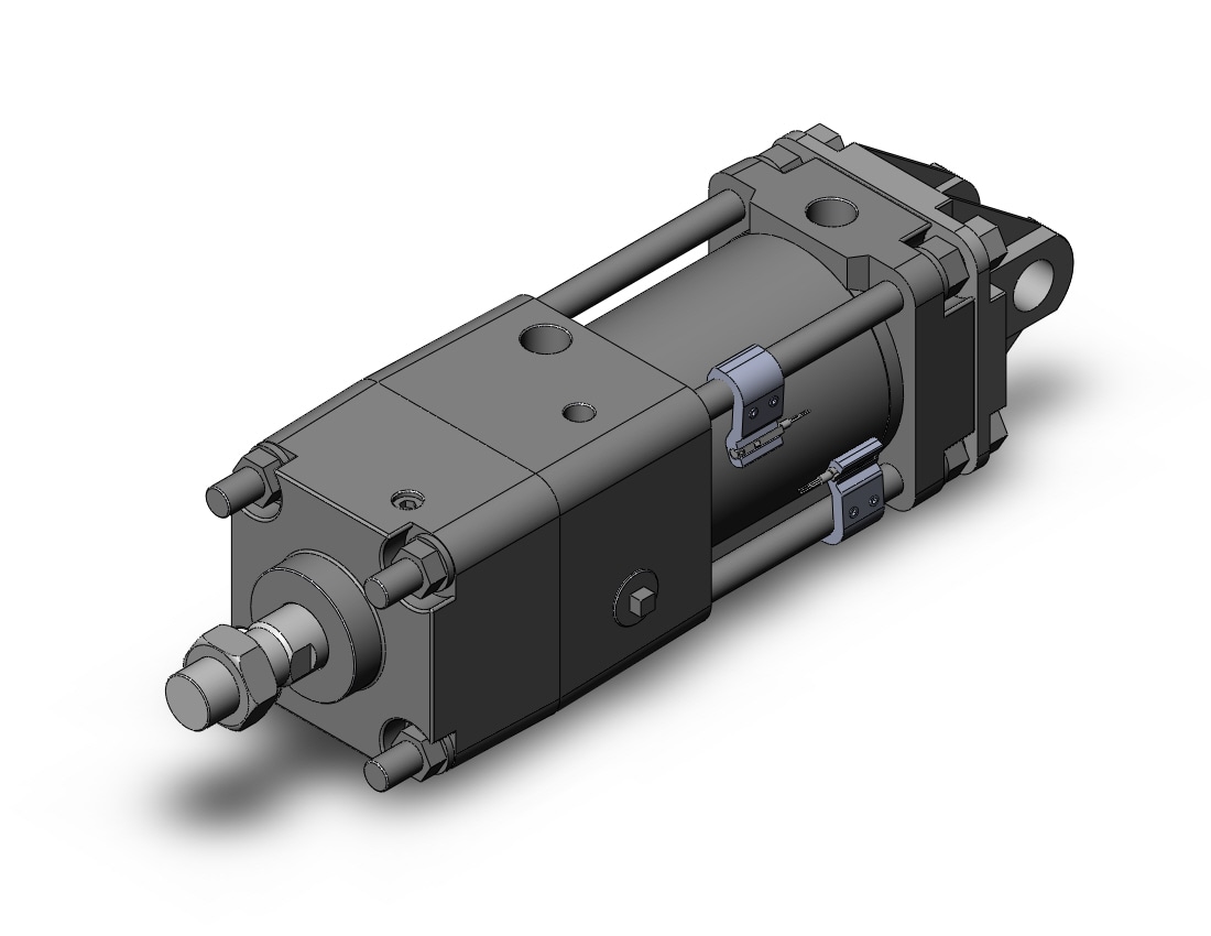 SMC CDNA2D80TF-50N-D-M9PWMDPC cyl, tie rod, locking, CNA/CNA2 POWER LOCK CYLINDER