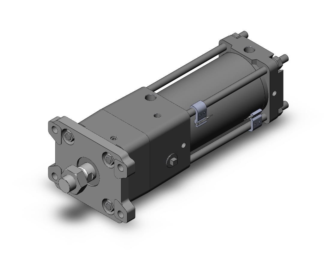 SMC CDNA2F100-125-D-M9BL3 100mm cna dbl acting, auto-sw, CNA/CNA2 POWER LOCK CYLINDER