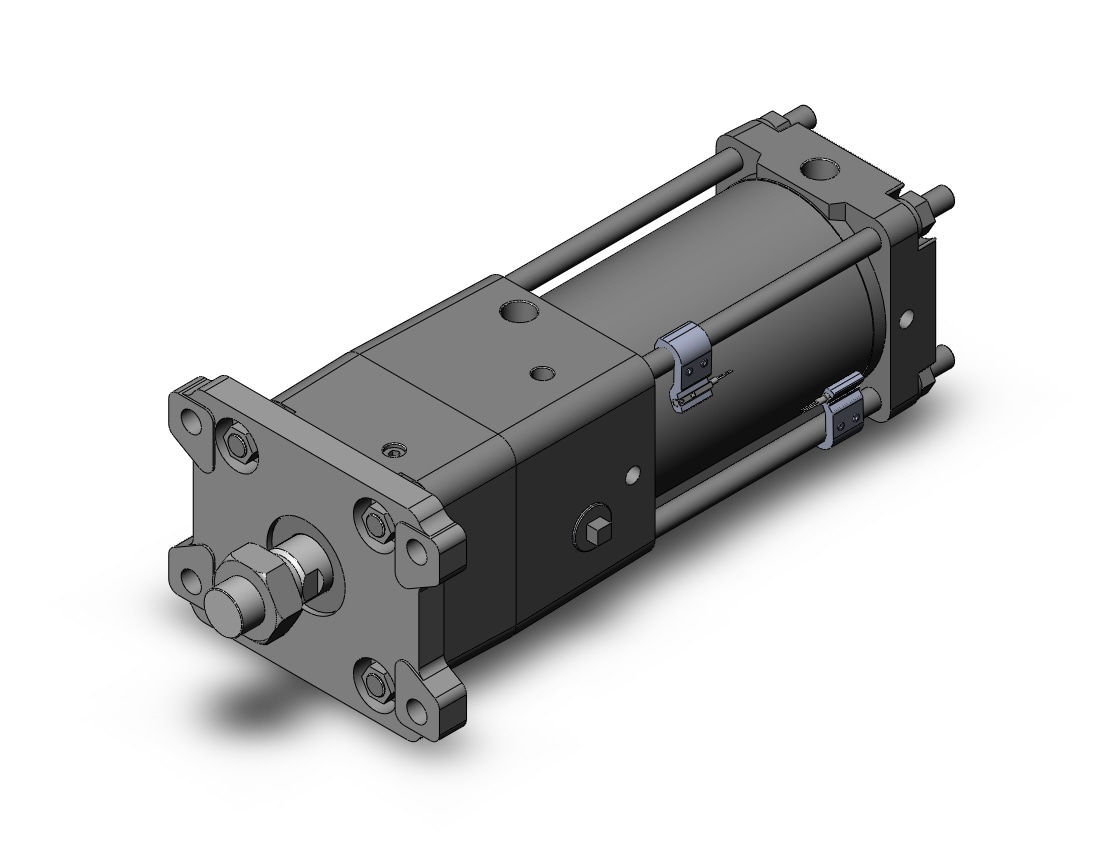 SMC CDNA2F100TF-100-D-M9PMDPC cyl, tie rod, locking, CNA/CNA2 POWER LOCK CYLINDER