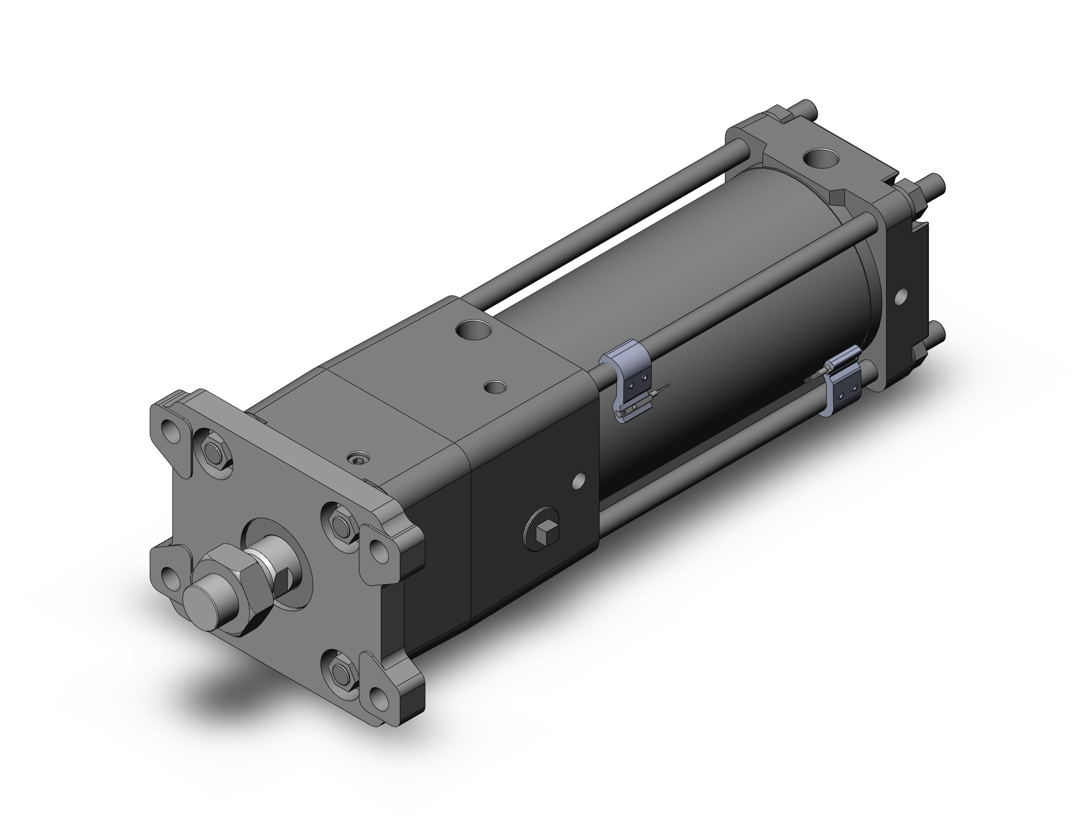 SMC CDNA2F100TN-150-D-M9PSAPC cyl, tie rod, locking, CNA/CNA2 POWER LOCK CYLINDER