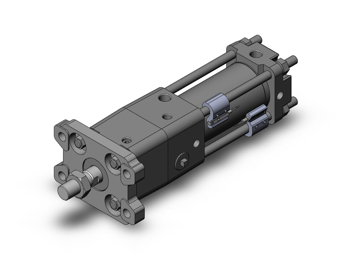 SMC CDNA2F40TN-50-D-M9BL cyl, tie rod, locking, CNA/CNA2 POWER LOCK CYLINDER