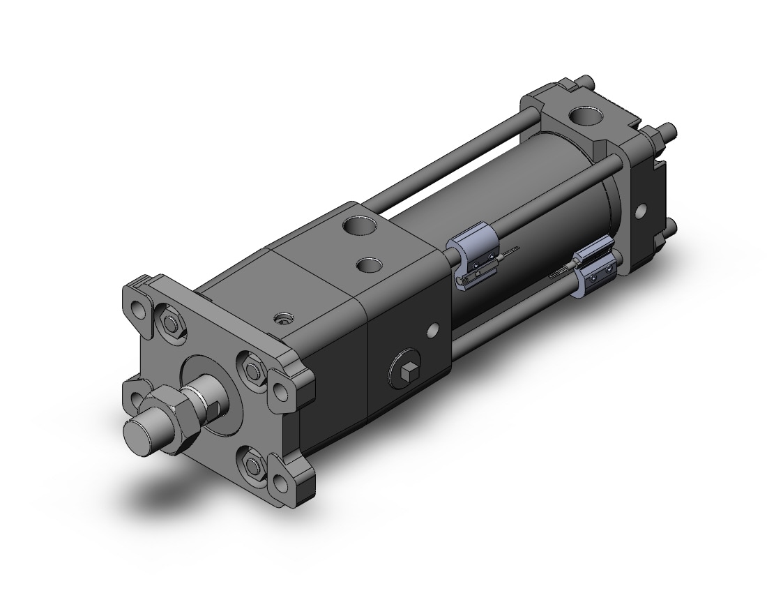 SMC CDNA2F50TF-75-D-M9PMDPC cyl, tie rod, locking, CNA/CNA2 POWER LOCK CYLINDER