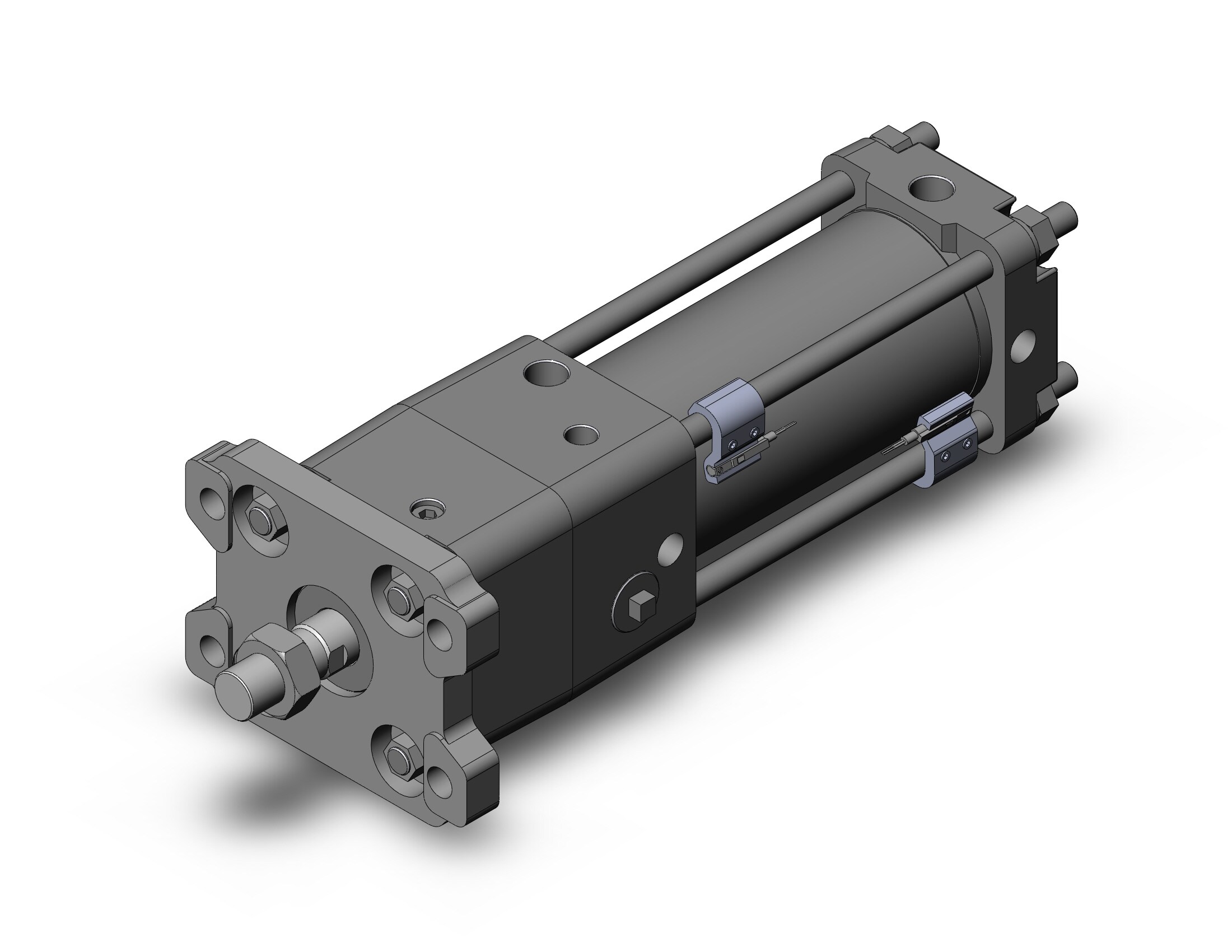 SMC CDNA2F63-100-D-M9BASDPC cyl, tie rod, locking, CNA/CNA2 POWER LOCK CYLINDER