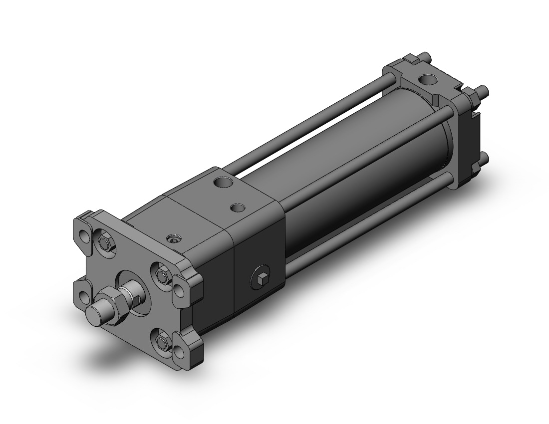 SMC CDNA2F63-150N-D cyl, tie rod, locking, CNA/CNA2 POWER LOCK CYLINDER