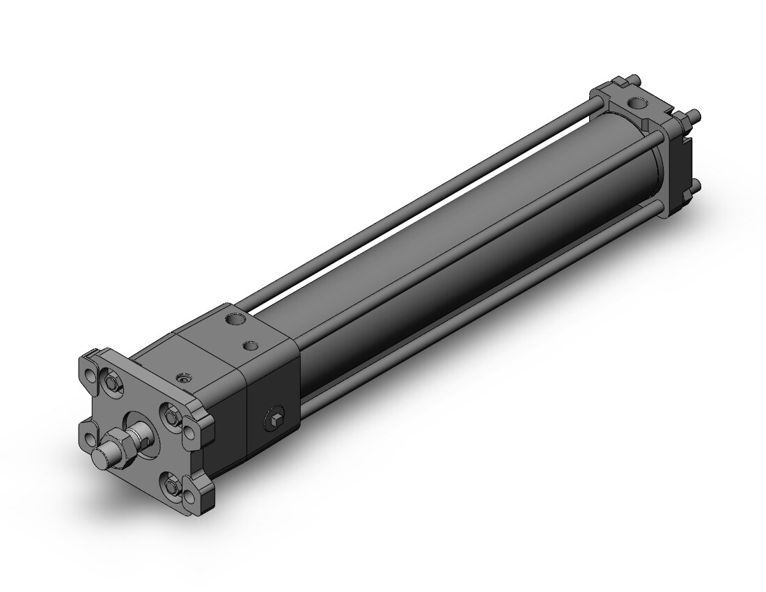 SMC CDNA2F63-350N-D cyl, tie rod, locking, CNA/CNA2 POWER LOCK CYLINDER