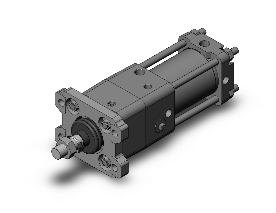 SMC CDNA2F63TF-50J-D cyl, tie rod, locking, CNA/CNA2 POWER LOCK CYLINDER