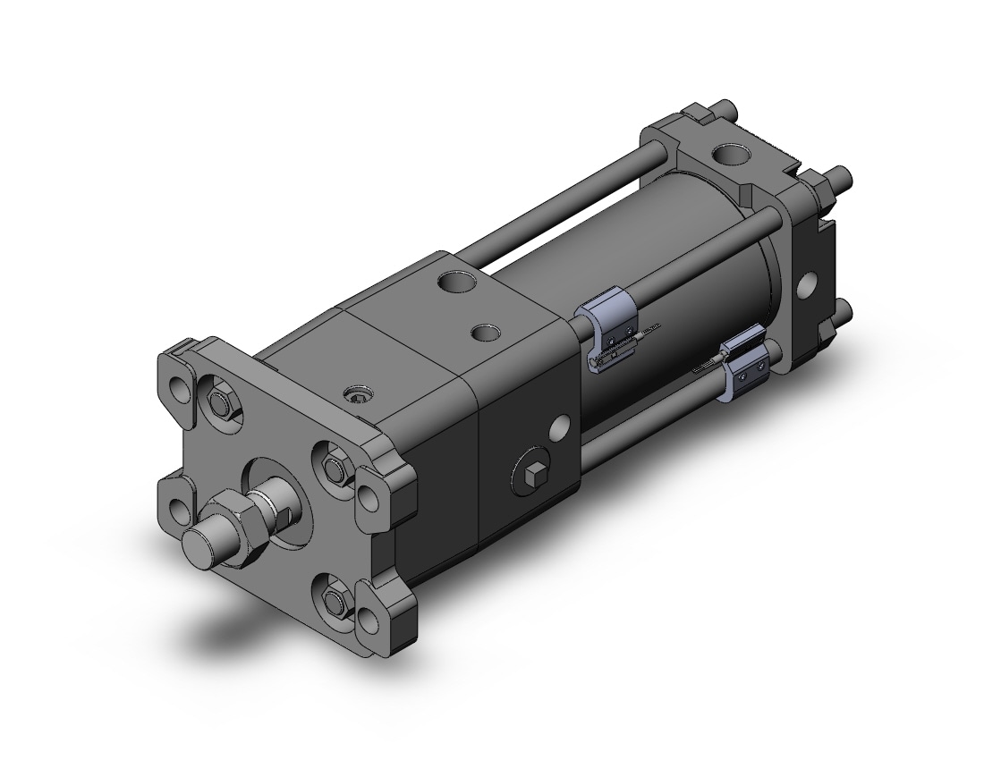 SMC CDNA2F63TF-75-D-M9PSDPC cyl, tie rod, locking, CNA/CNA2 POWER LOCK CYLINDER