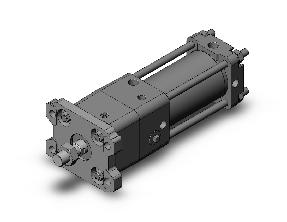 SMC CDNA2F63TN-75-D cyl, tie rod, power lock, a/s, CNA/CNA2 POWER LOCK CYLINDER