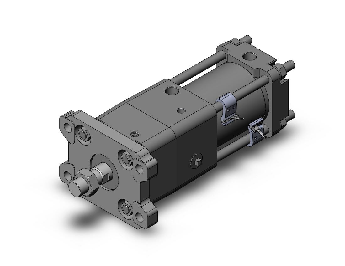 SMC CDNA2F80TF-50N-D-M9PWVMDPC cyl, tie rod, locking, CNA/CNA2 POWER LOCK CYLINDER